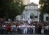 Visita del Papa León XIV, en directo | Miles de personas se congregan en Cibeles para la misa del Papa