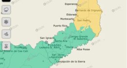Hay alerta por lluvias, tormentas, nevadas y vientos de hasta 100 km/h en ocho provincias