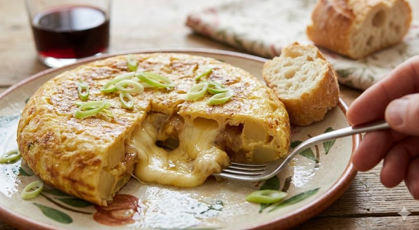Jesús Sánchez, chef: “La tortilla perfecta lleva 4 papas, 1 cebolla, 6 huevos, queso y aceite de oliva”