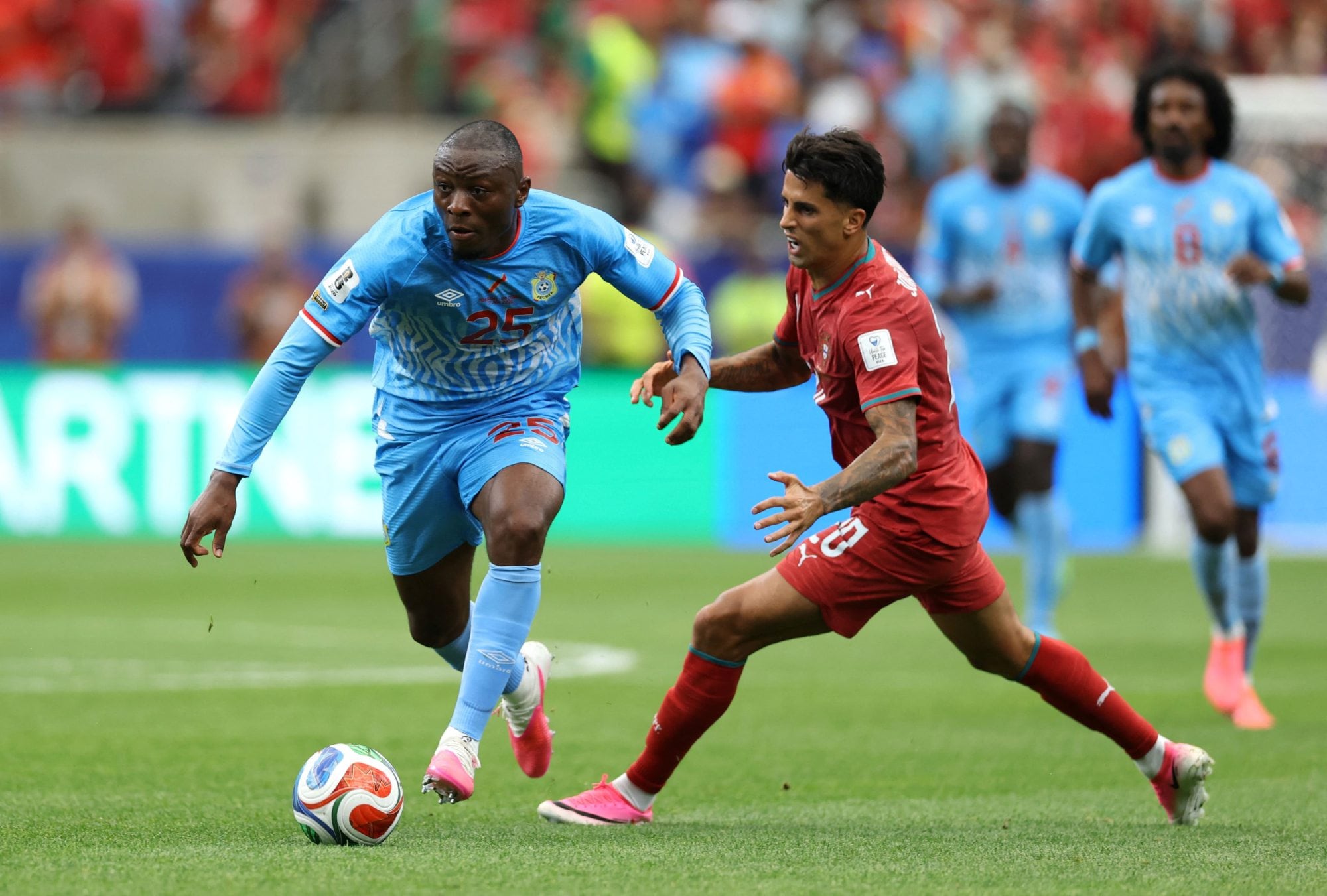 RD Congo soprendió al empatar contra Portugal