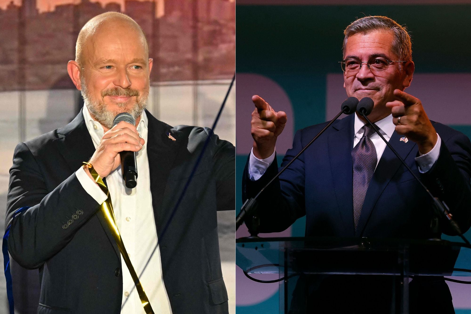 Steve Hilton y Xavier Becerra se enfrentarían el próximo 3 de noviembre por la gobernación de California