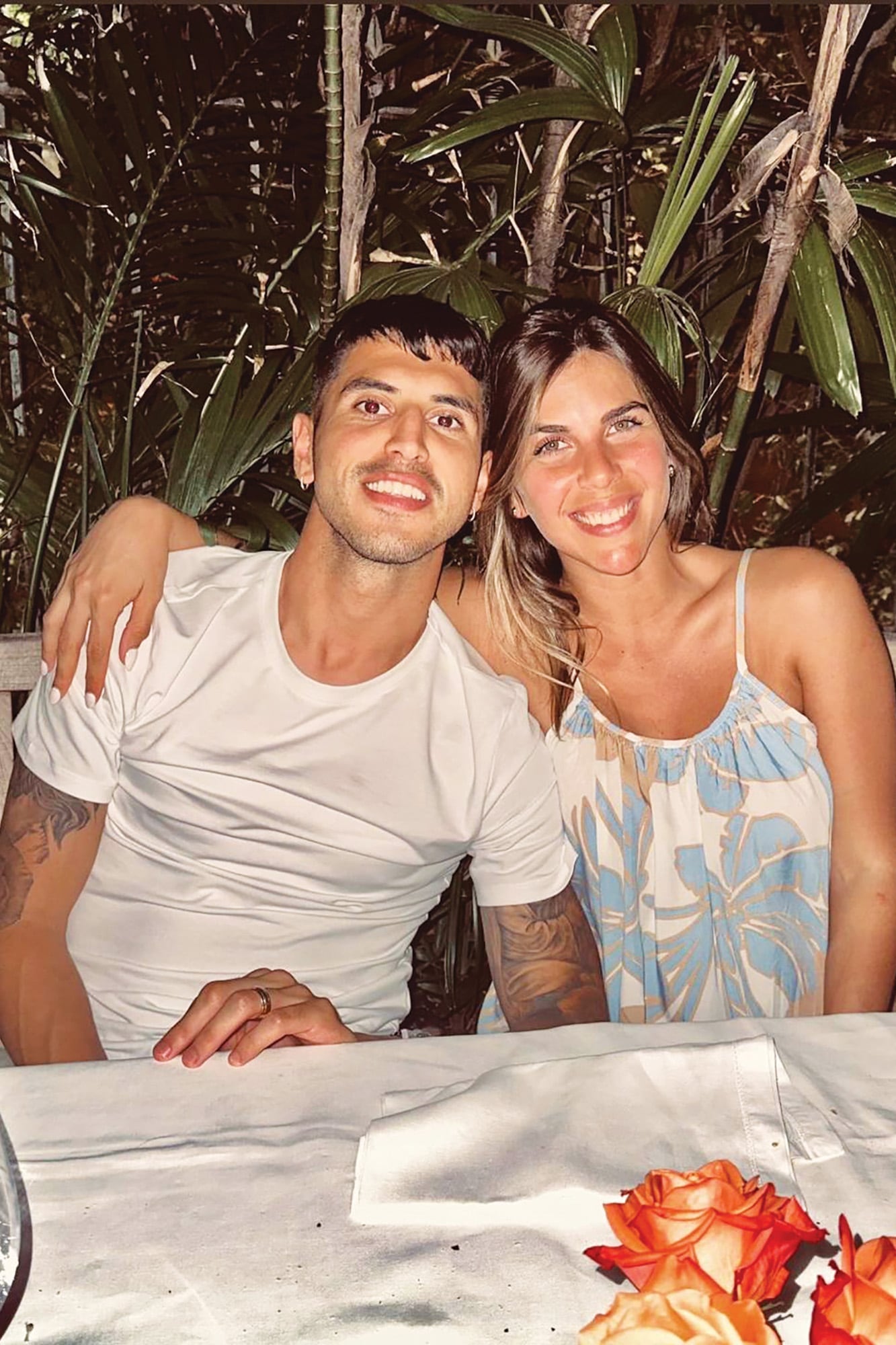 Yamila y Exequiel, en una de las pocas imágenes que postearon juntos