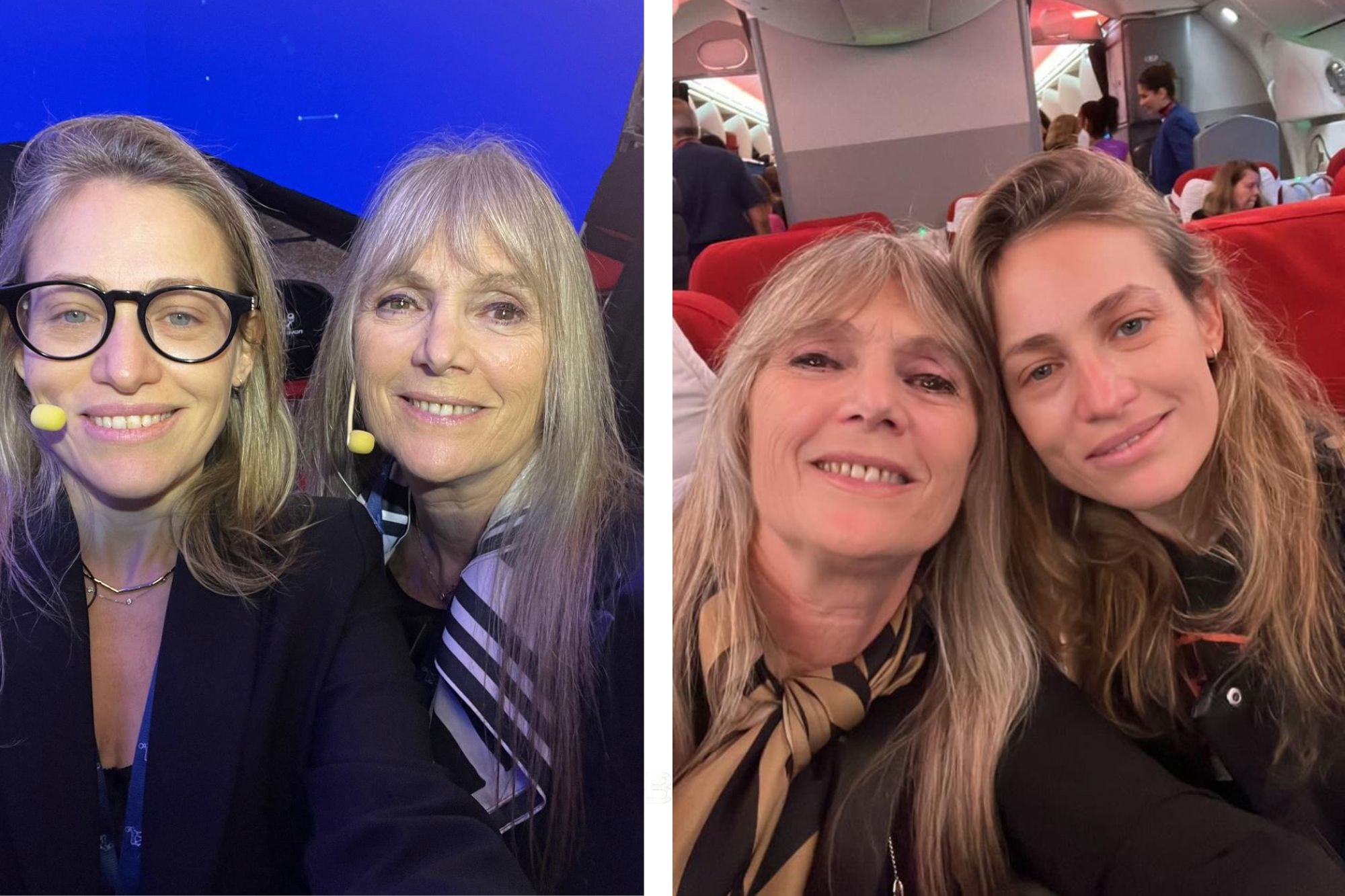 Valeria Groisman y Mónica Katz, madre e hija comparten trabajo y viajes de chicas