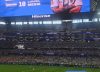 La reacción de Manu Ginóbili a una gran jugada de Messi y la ovación que se llevó de todo el estadio