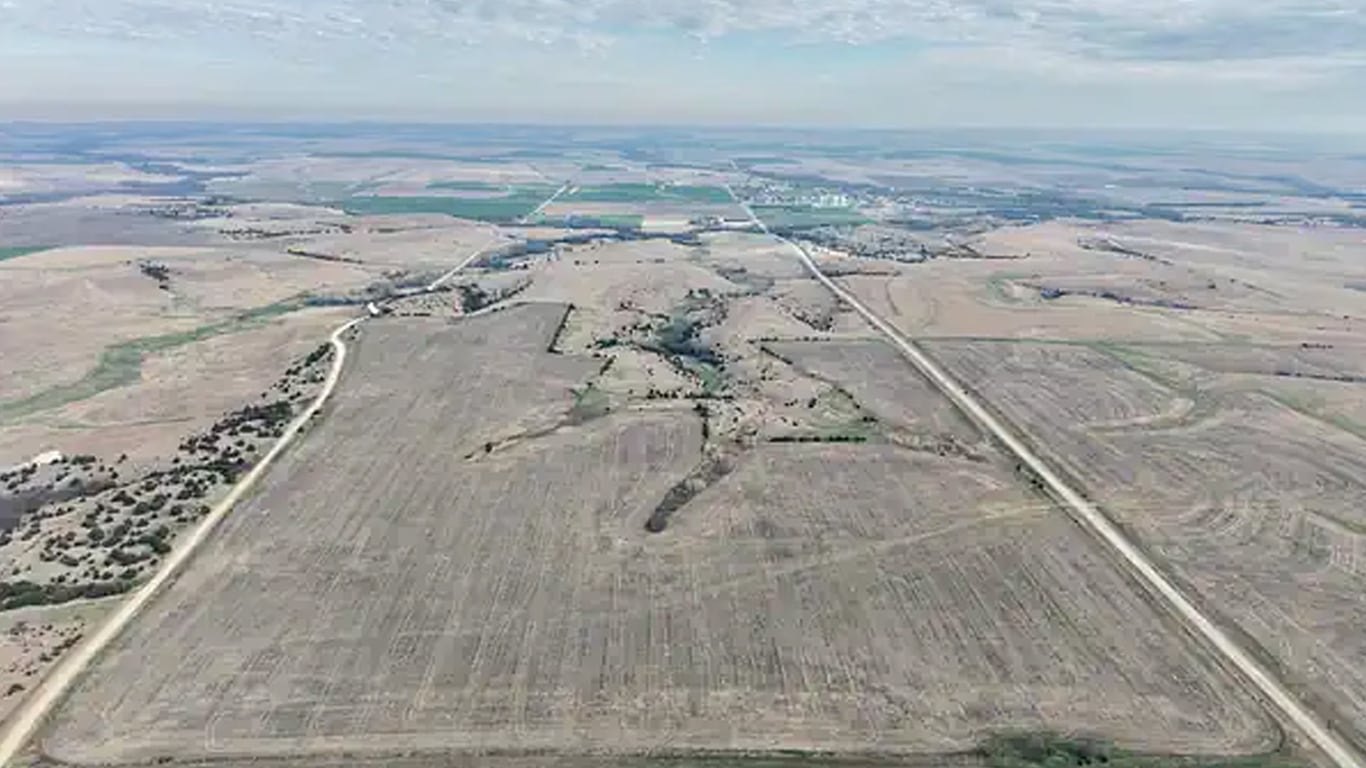 El pueblo cuenta con tan solo 830 habitantes. (Foto: LandSearch)