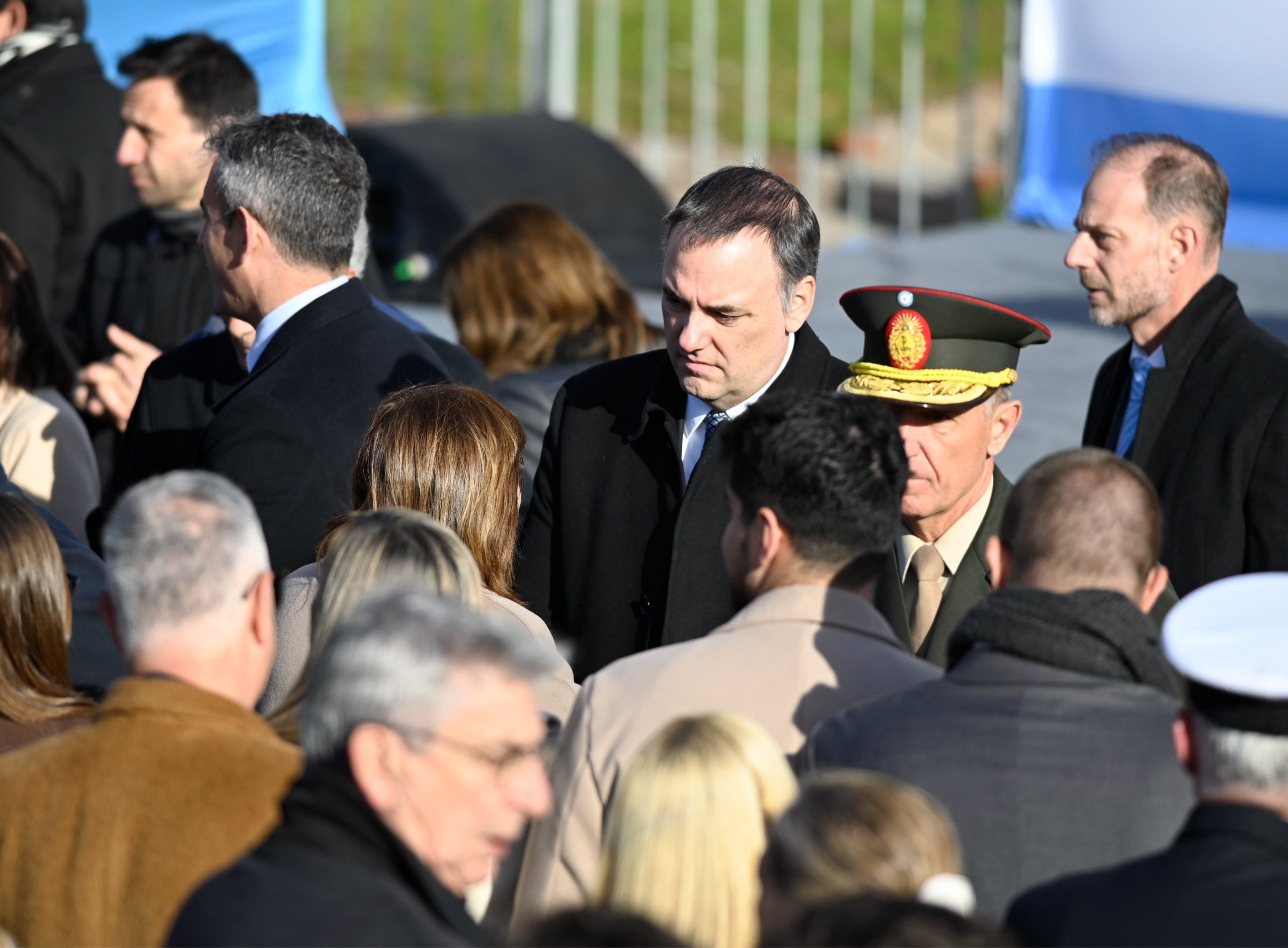 Adorni, en el último Día de la Bandera