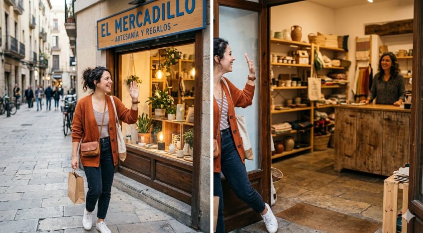 La psicología afirma que las personas que saludan al entrar a un comercio no sólo son educadas