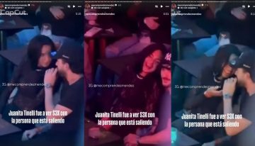 Luego de la denuncia contra su expareja, Juanita Tinelli fue vista con un joven y crecen los rumores de romance
