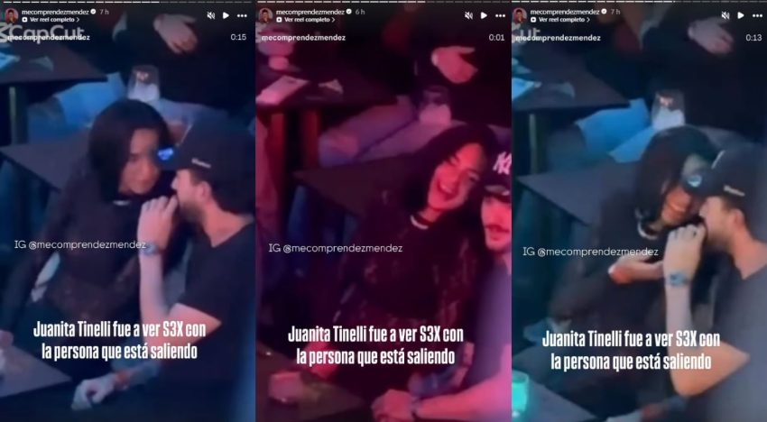 Luego de la denuncia contra su expareja, Juanita Tinelli fue vista con un joven y crecen los rumores de romance