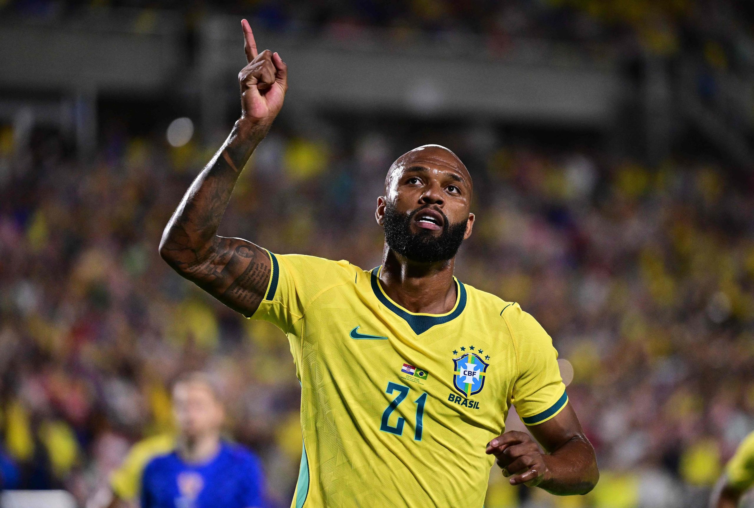 Igor Thiago, la referencia de área de Brasil hoy
