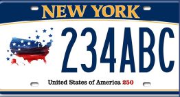 El DMV de Nueva York lanza una nueva placa por el aniversario 250 de EE.UU.: cuánto cuesta y cómo conseguirla
