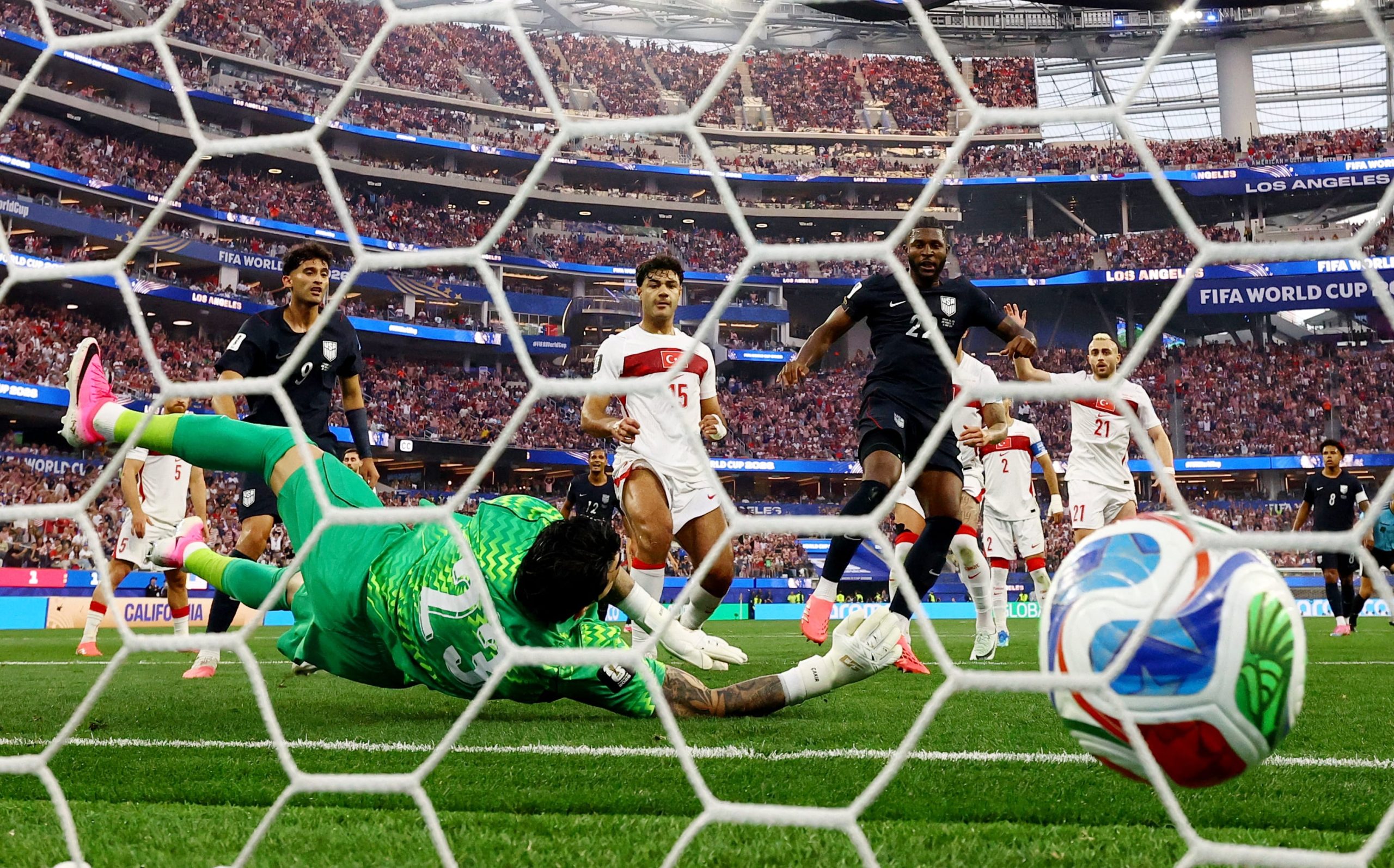 Turquía vs Estados Unidos por la fase de grupos del Mundial 2026 del 2026.
