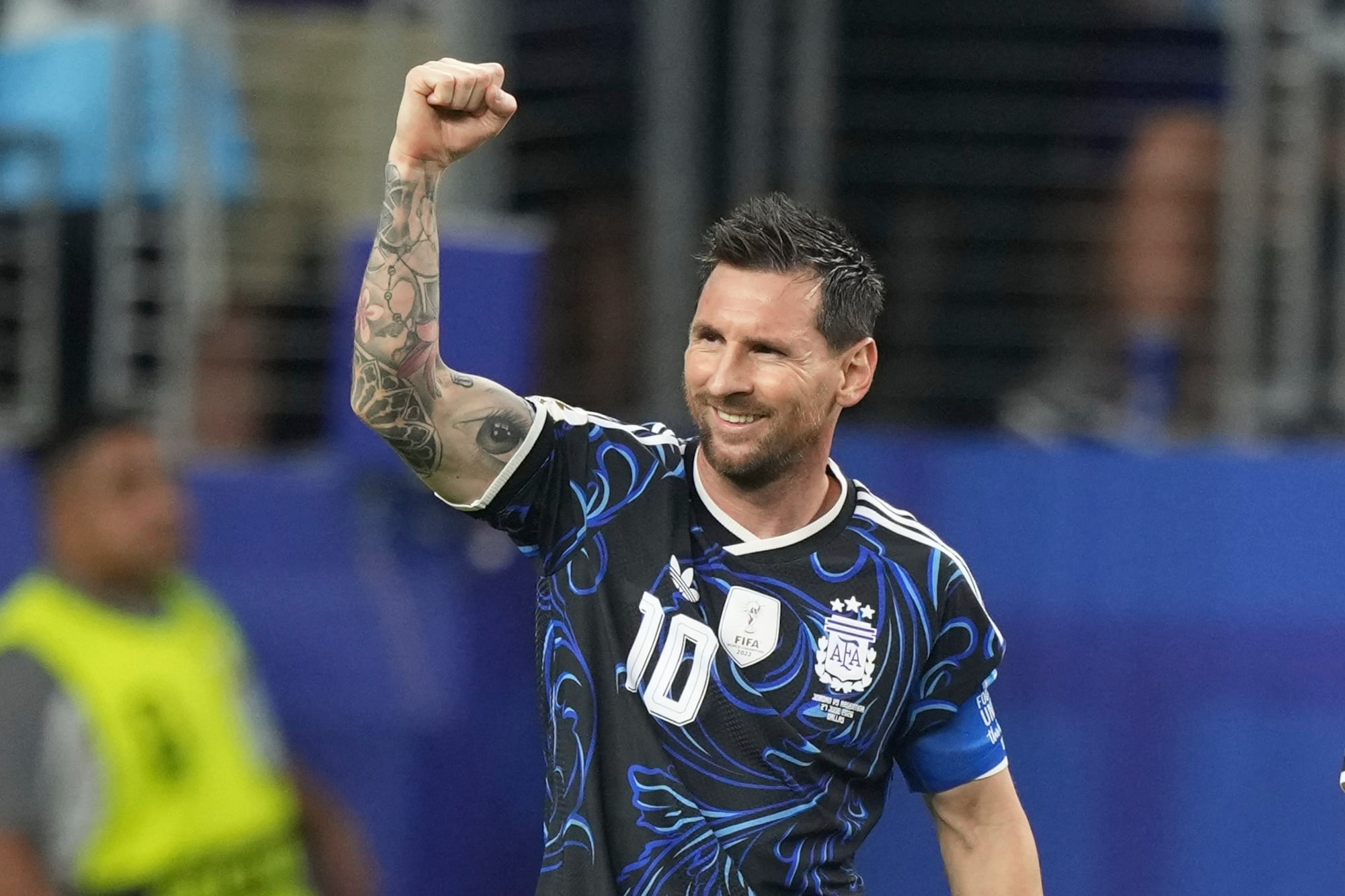 El capitán de la Selección, Lionel Messi