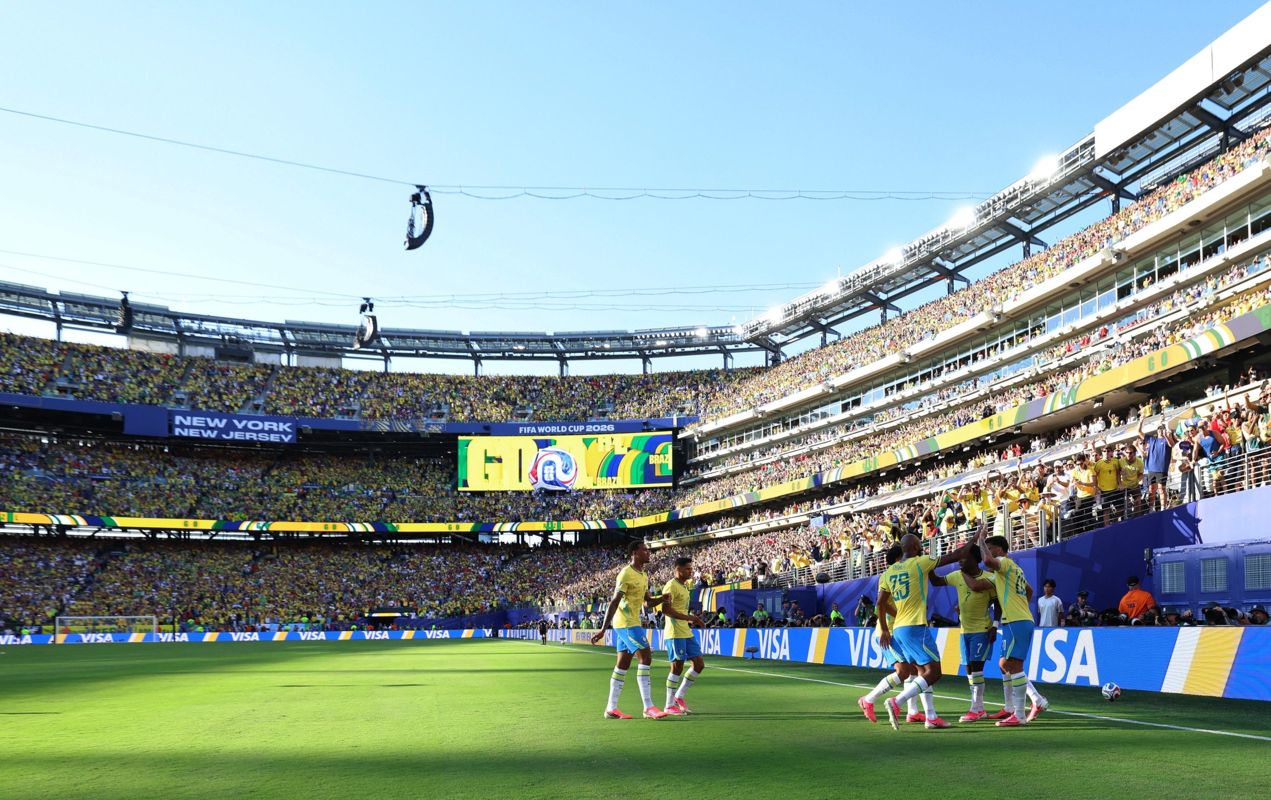 Brasil vs Marruecos por la fase de grupos del Mundial 2026 del 2026.