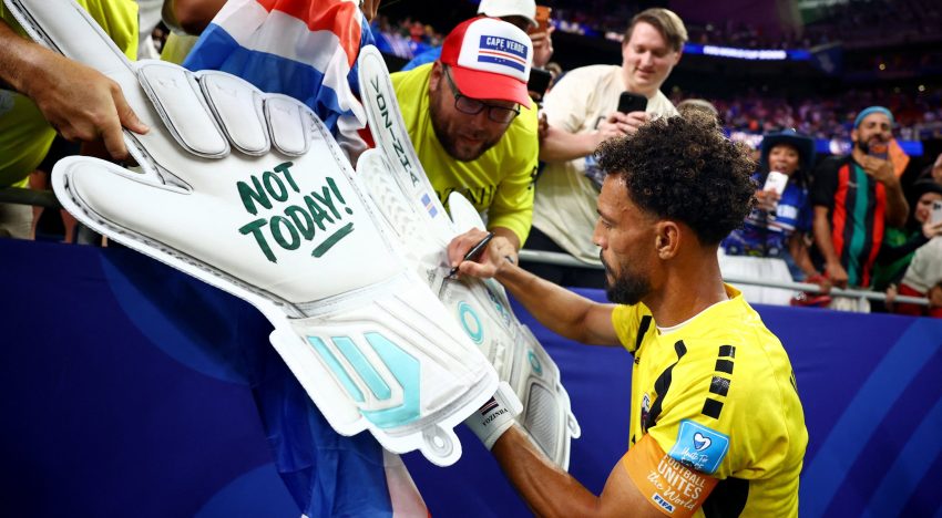 El pronóstico viral de Vozinha, el arquero de Cabo Verde, que se cumplirá en el cruce con la Selección argentina