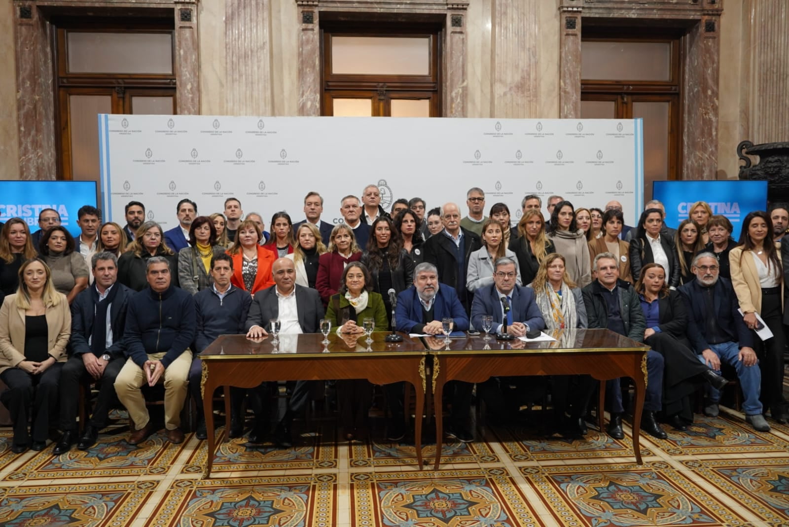 Los bloques legislativos del PJ pidieron por la libertad de Cristina Kirchner