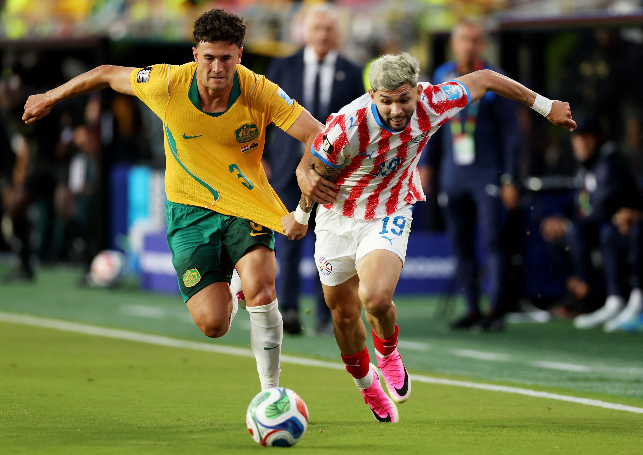 Australia y Paraguay terminaron sin goles