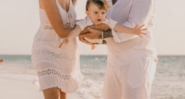 Alejandro Fantino. El álbum de sus espectaculares vacaciones en Aruba junto a su mujer Coni Mosqueira y su hijo Beltrán