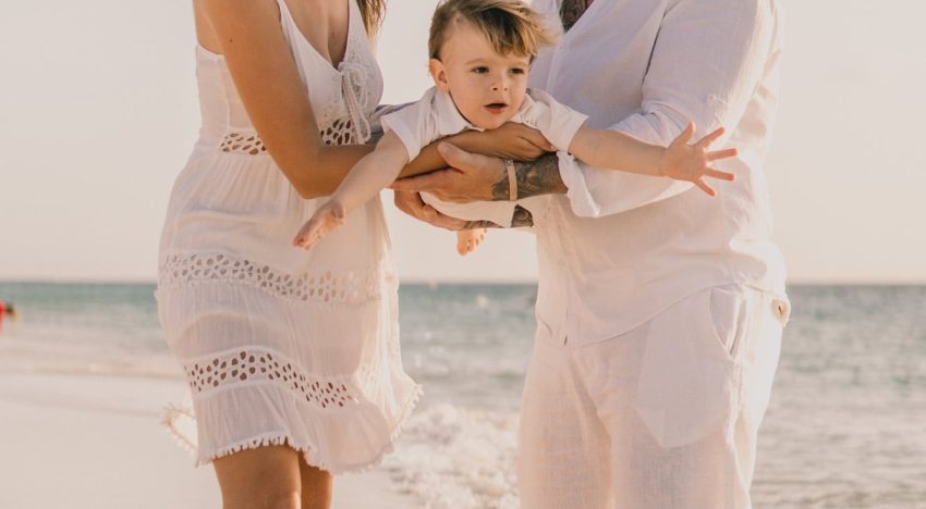 Alejandro Fantino. El álbum de sus espectaculares vacaciones en Aruba junto a su mujer Coni Mosqueira y su hijo Beltrán