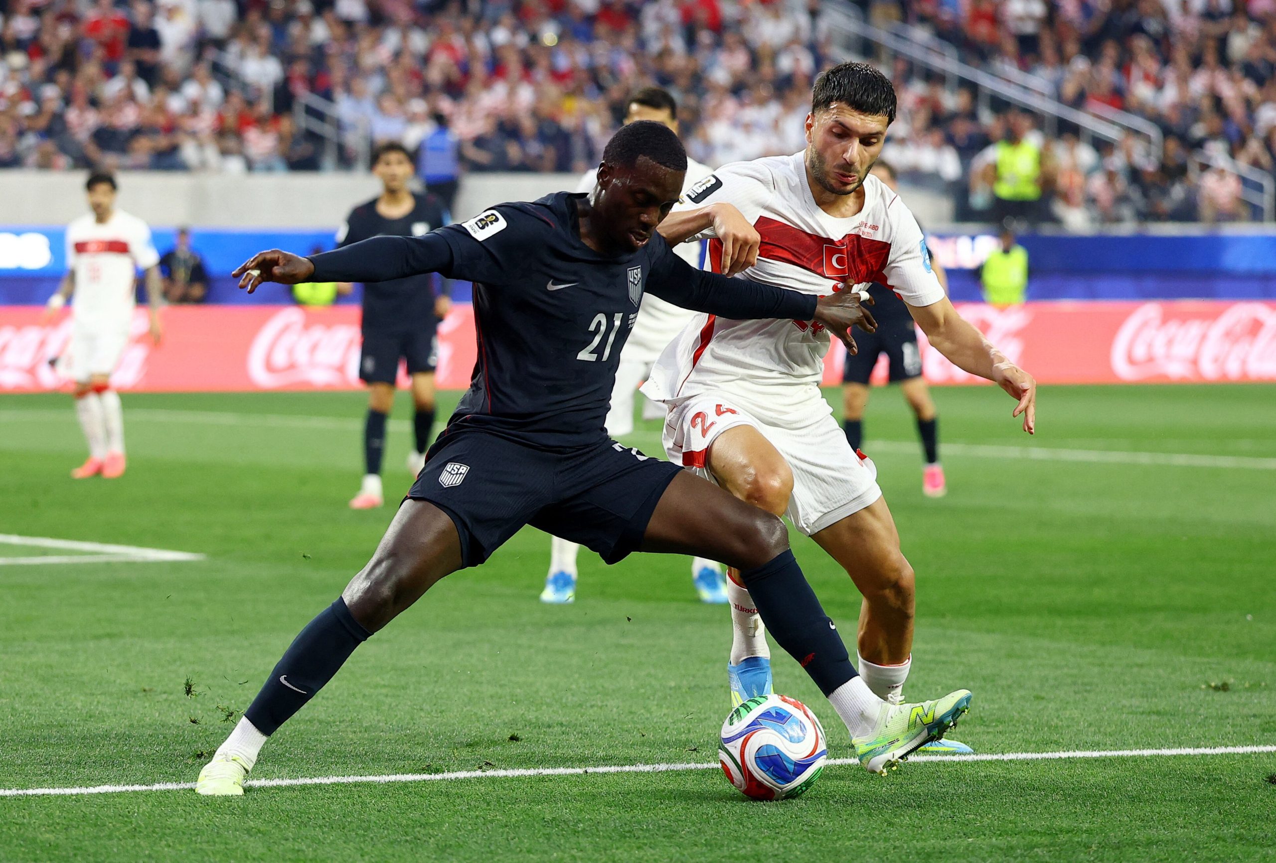 Turquía vs Estados Unidos por la fase de grupos del Mundial 2026 del 2026.