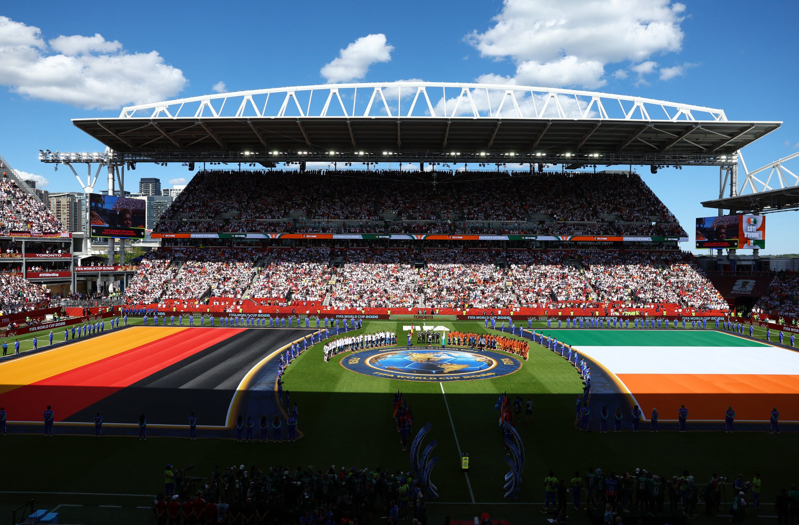 Alemania vs Costa de Marfil por la fase de grupos del Mundial 2026 del 2026.