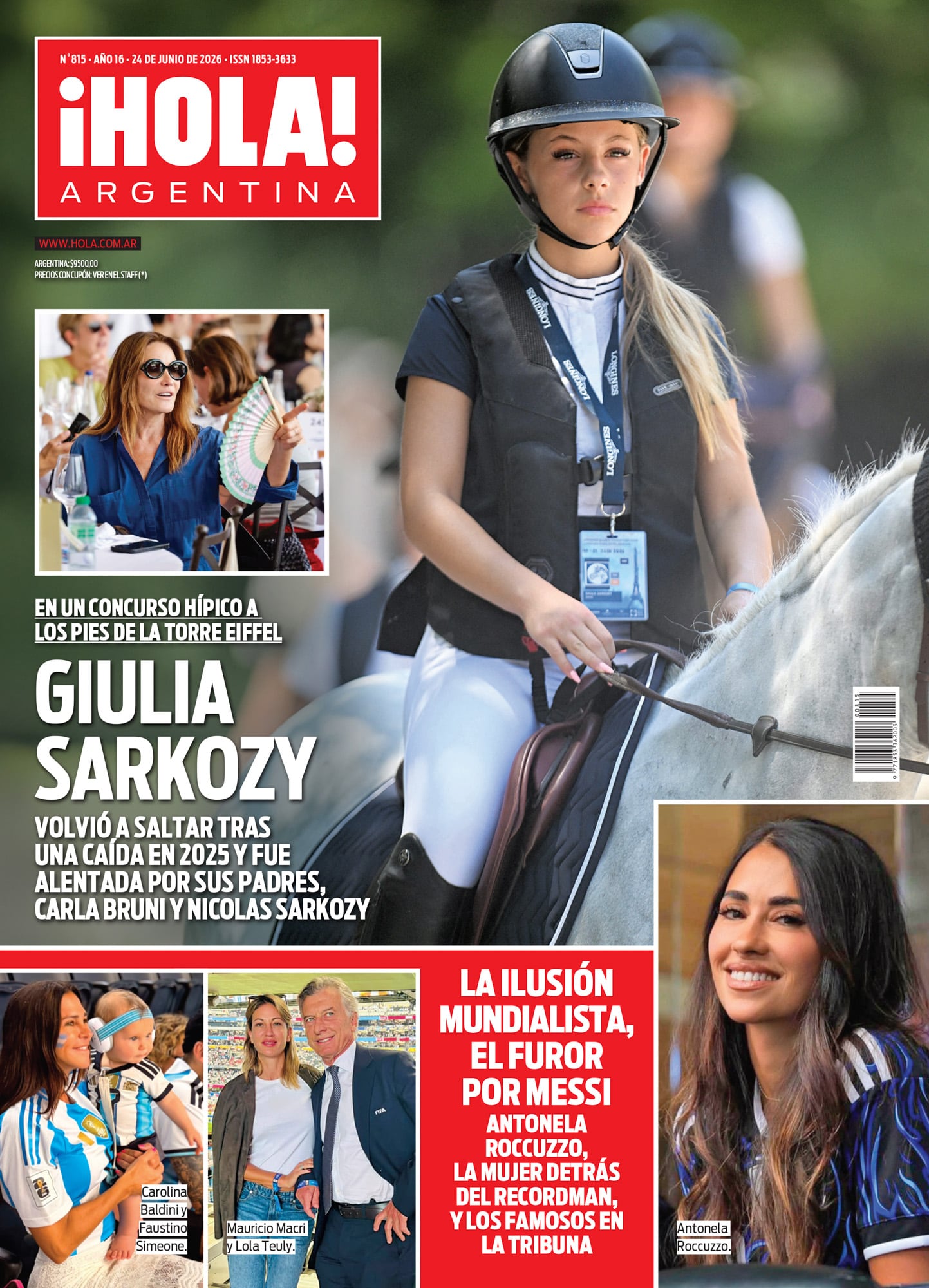 La tapa de revista ¡Hola! de esta semana