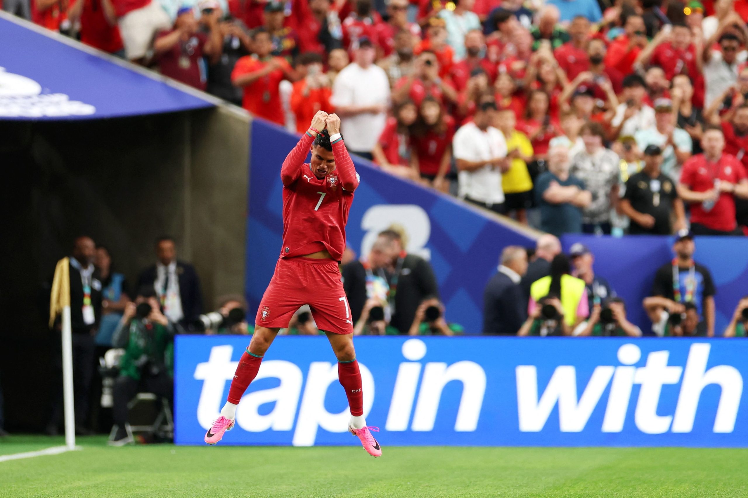 El famoso grito de Ronaldo