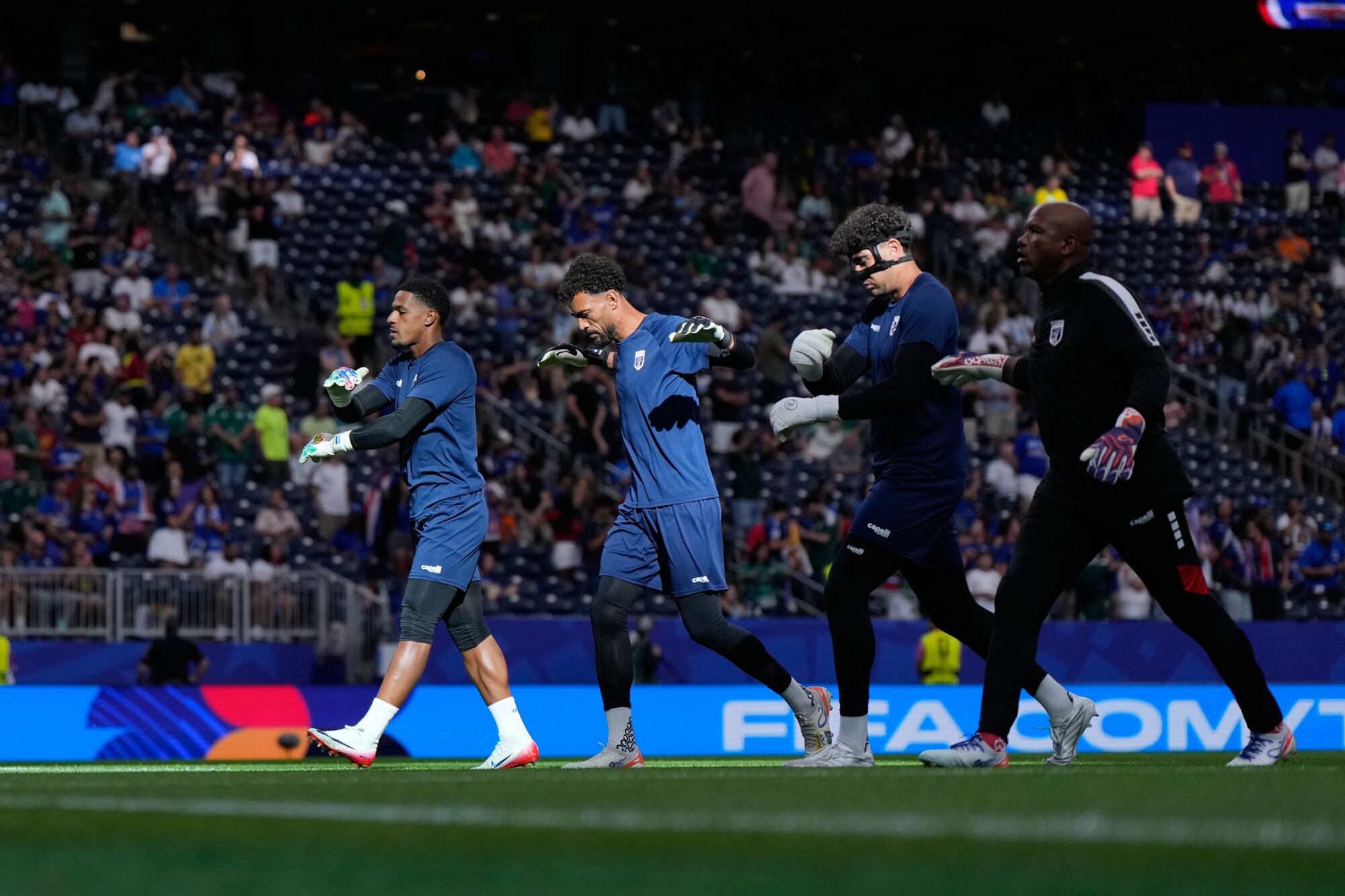 Vozinha, entre los once iniciales de Cabo Verde esta noche (AP Photo/Ashley Landis)