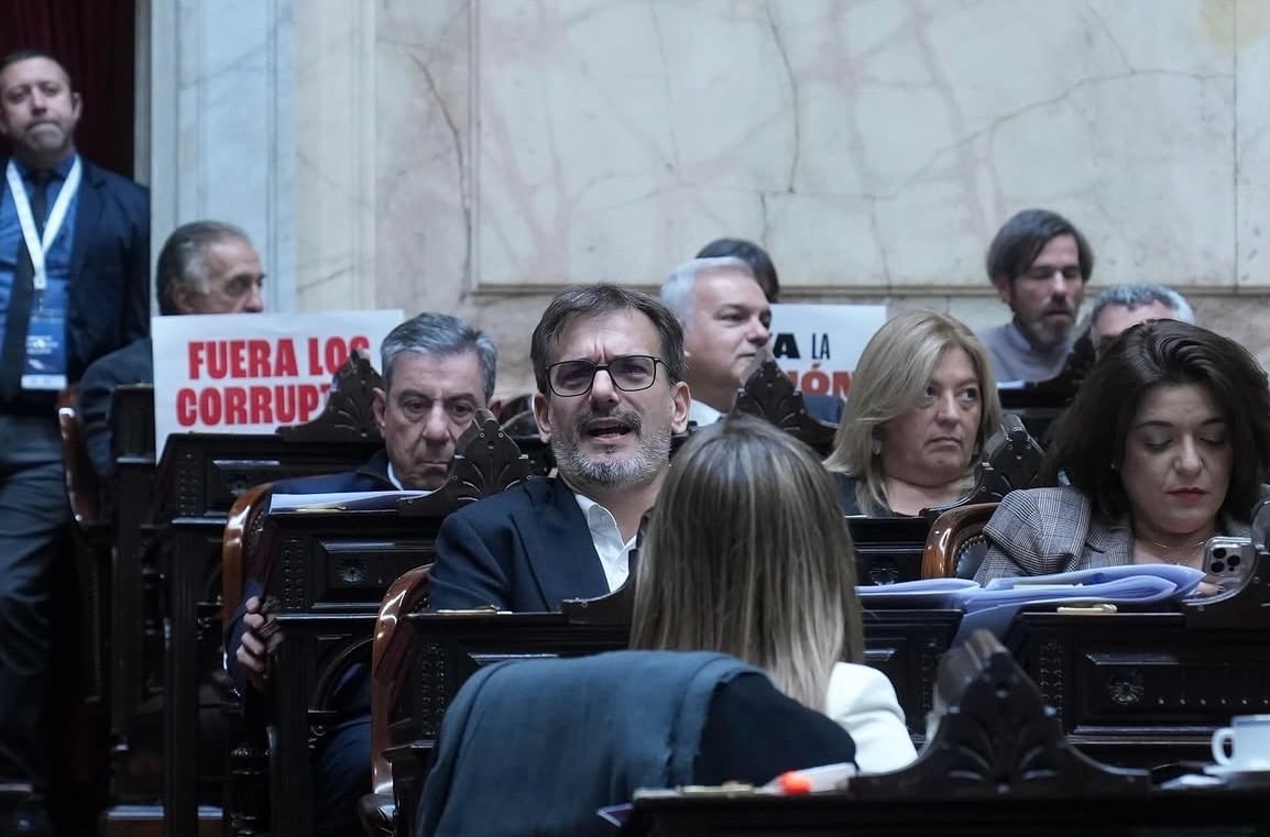 Sebastián Galmarini, diputado nacional de Unión por la Patria. (Foto: Cámara de Diputados)