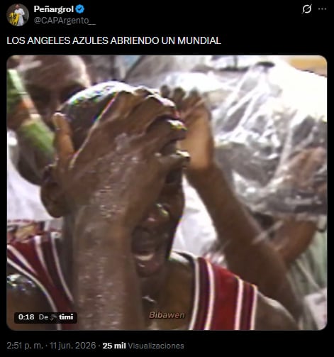 Los mejores memes de la apertura del Mundial. (Foto: X - CAPArgento_)