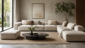 Adiós a los sillones tradicionales: 5 ideas modernas para tu living que son tendencia en 2026