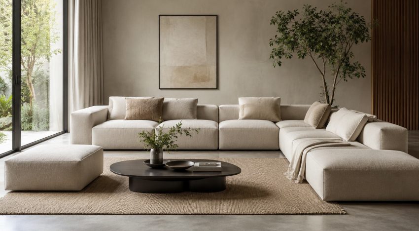 Adiós a los sillones tradicionales: 5 ideas modernas para tu living que son tendencia en 2026
