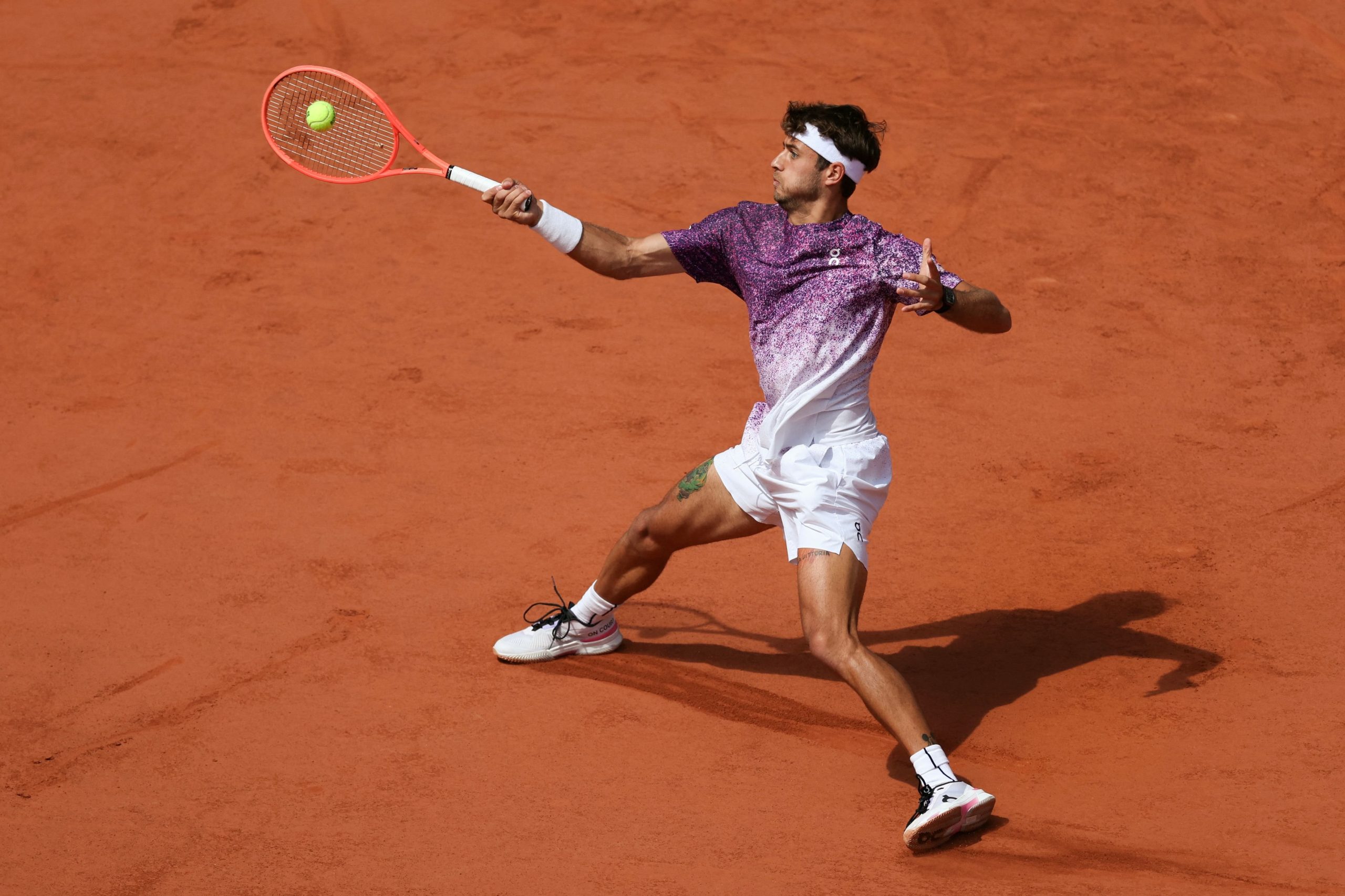 El italiano Flavio Cobolli se mide con Alexander Zverev en la final de París 