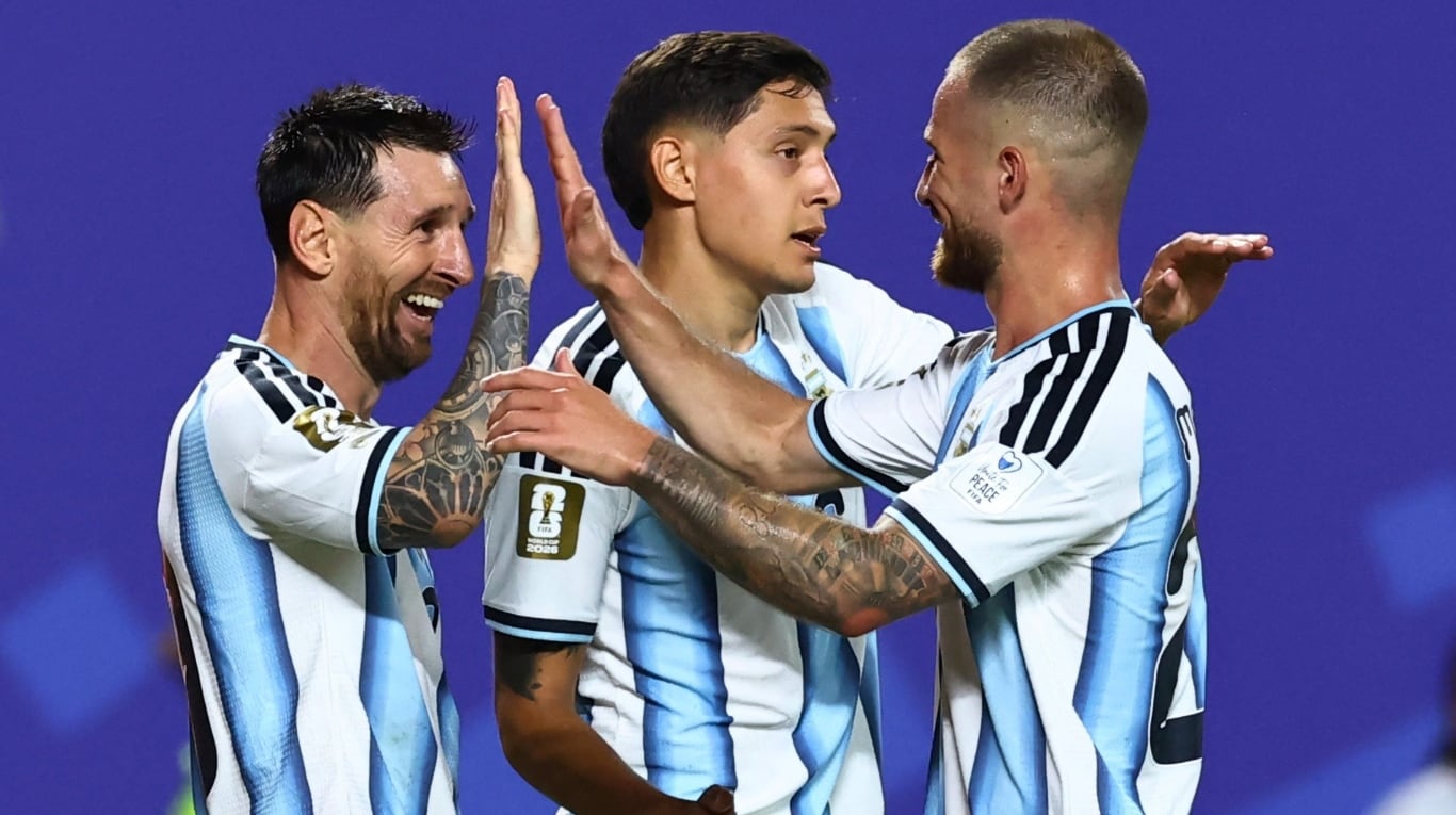 El conjunto albiceleste se enfrentará a Austria el próximo lunes en Dallas por la segunda fecha del Mundial 2026. (Foto: REUTERS)