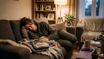 La psicología dice que las personas que se duermen en el sofá no sólo tienen estrés acumulado