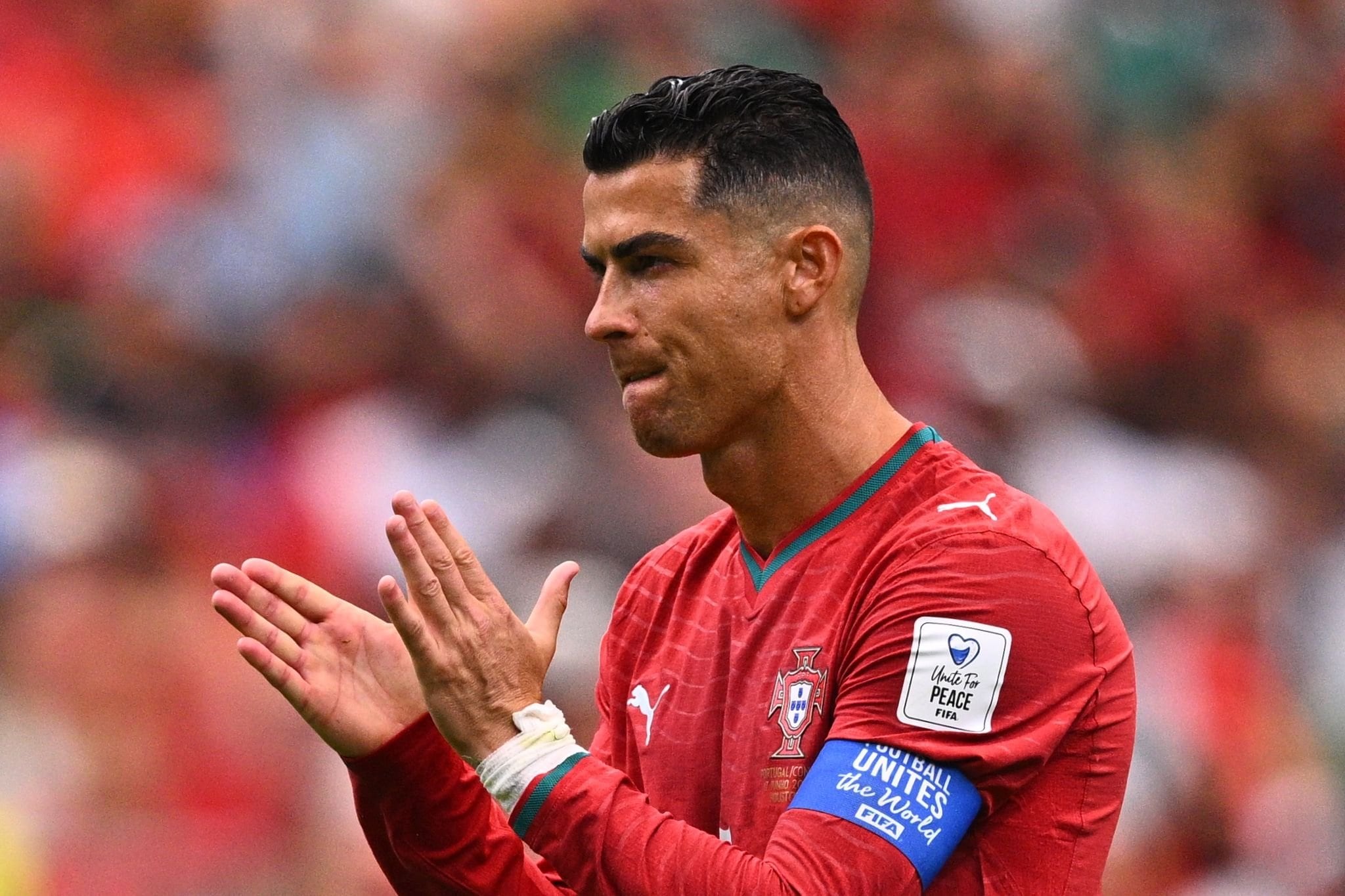 Cristiano Ronaldo estuvo errático ante República Democrática del Congo, por lo que buscará mejorar ante Uzbekistán