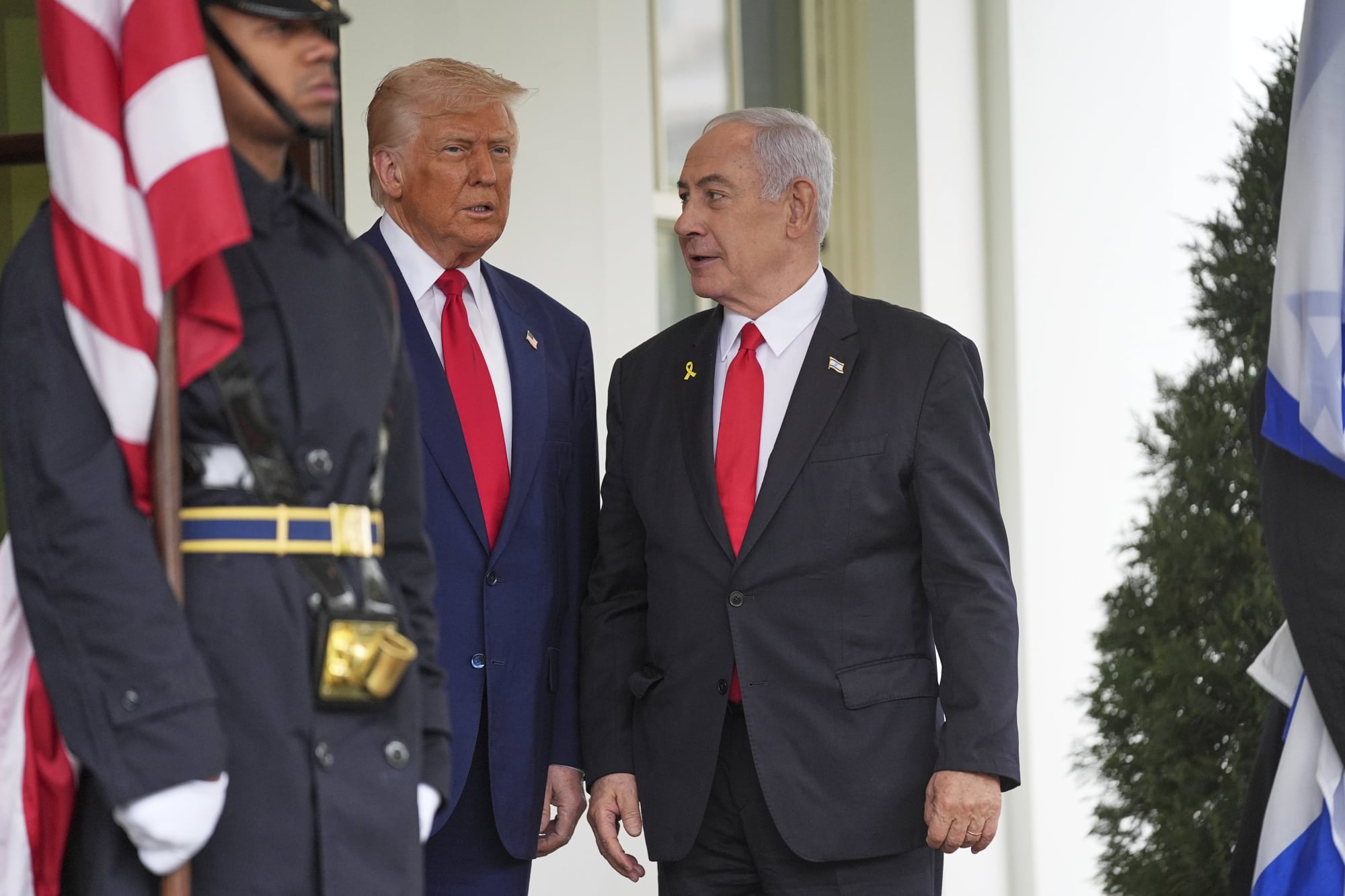 Donald Trump y Benjamin Netanyahu