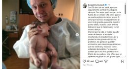 Benjamín Vicuña celebró el Día del Padre en las redes y publicó fotos junto a sus seis hijos: “Son el motor de mi vida”
