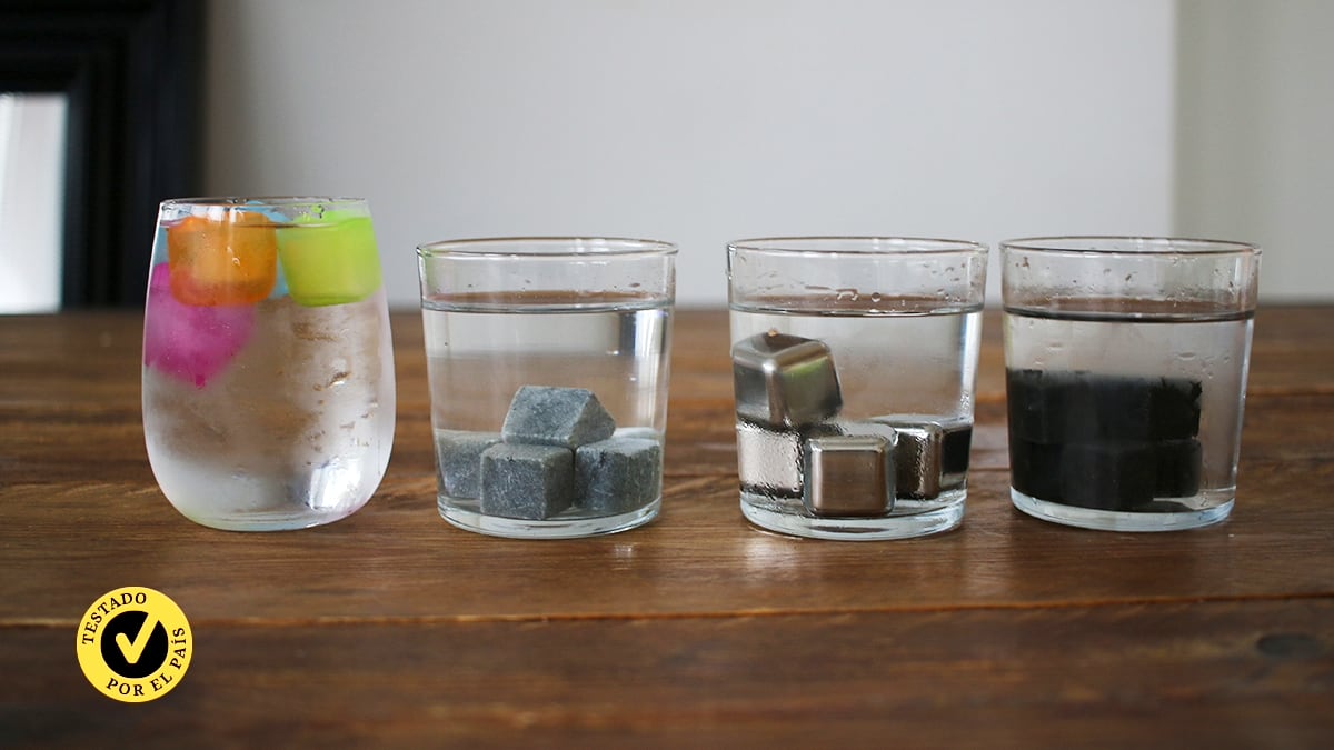 Ponemos a prueba los mejores cubitos de hielo reutilizables.