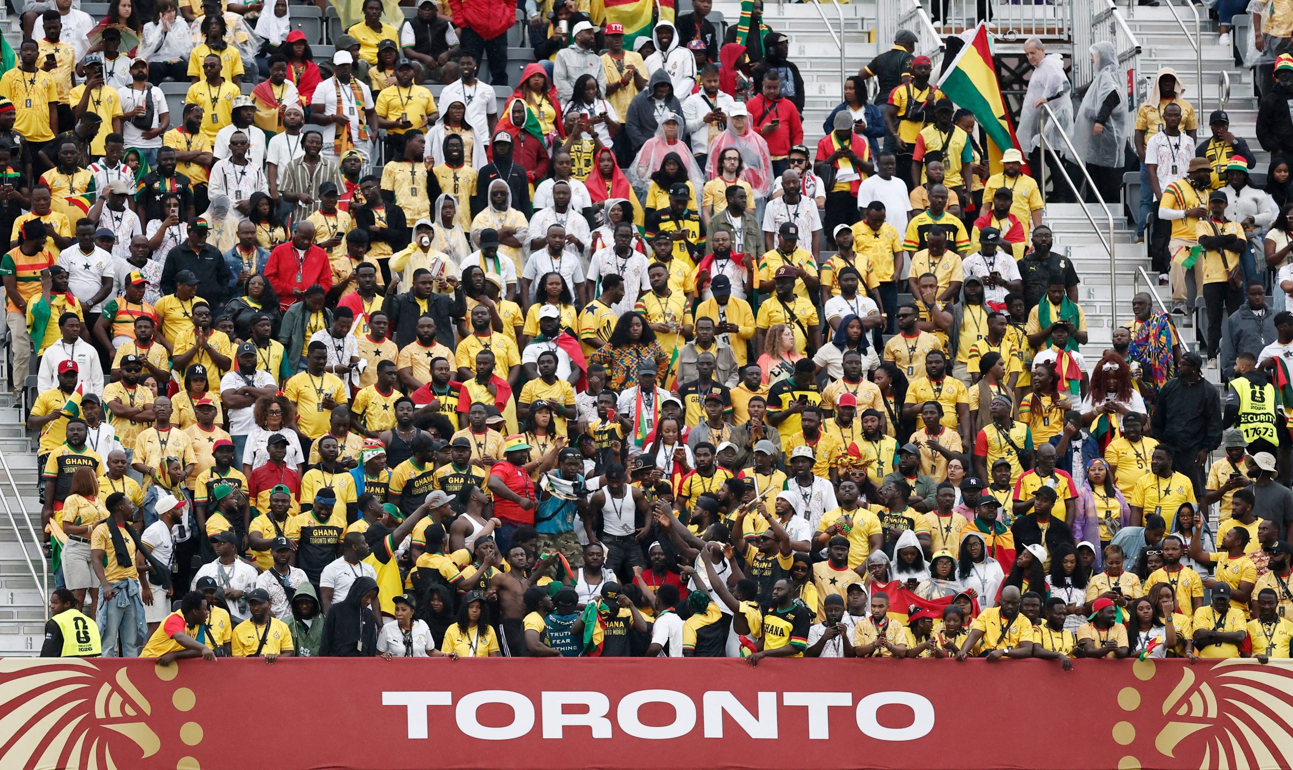Ghana vs Panamá por la fase de grupos del Mundial 2026 del 2026.
