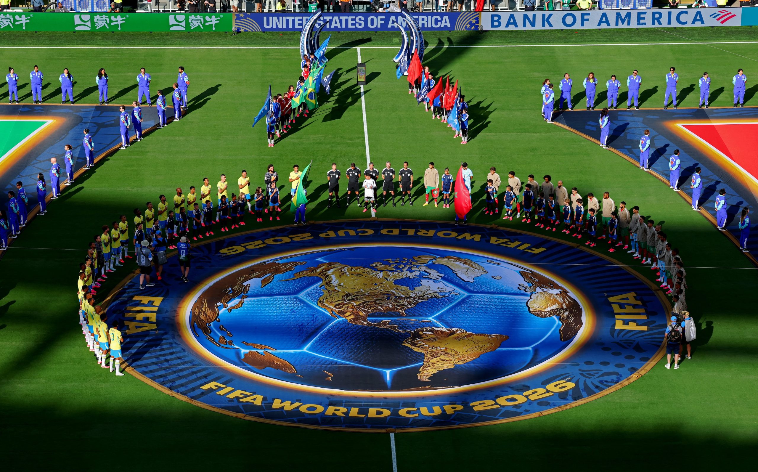 Brasil vs Marruecos por la fase de grupos del Mundial 2026 del 2026.