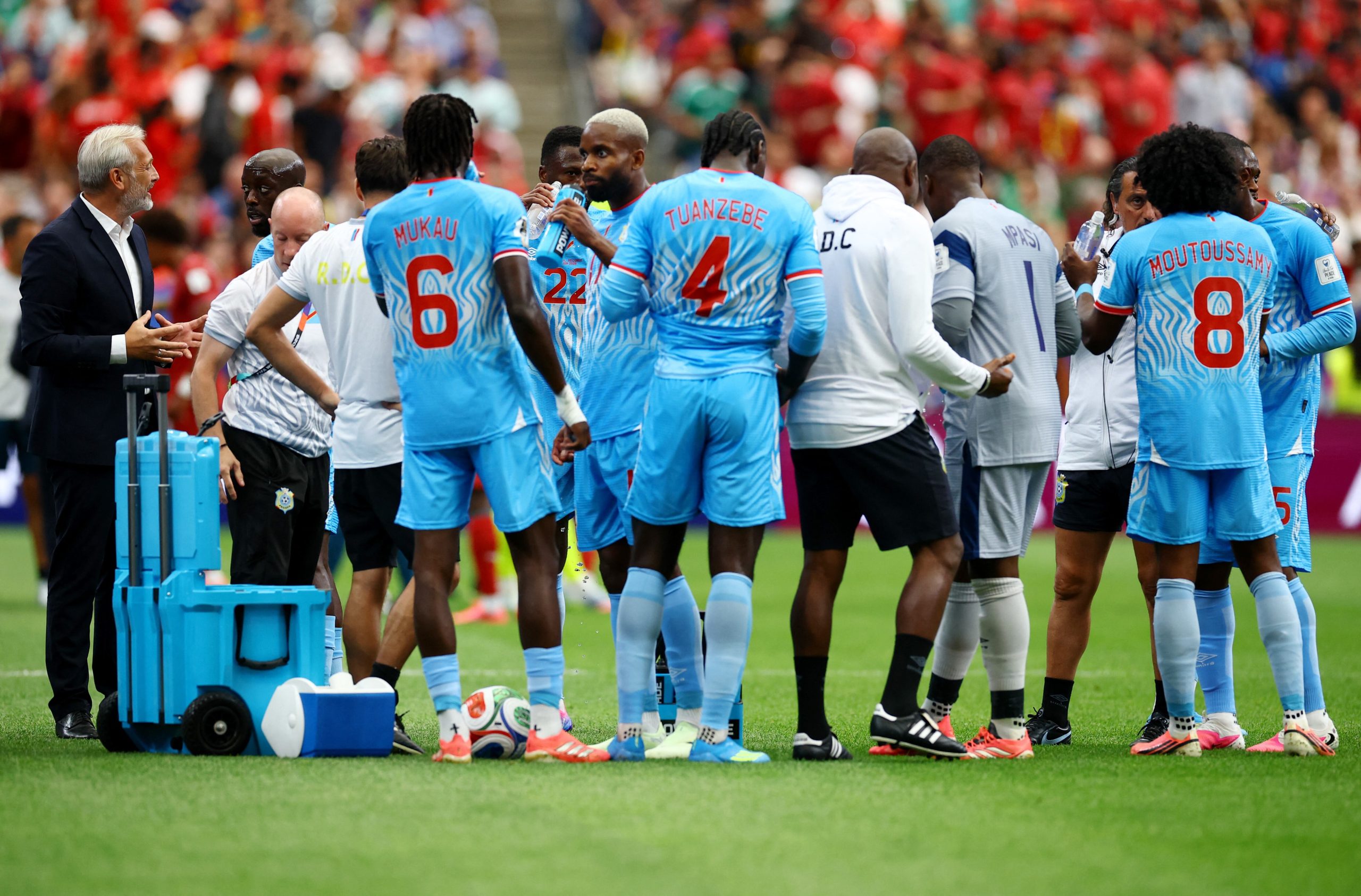 Portugal vs Congo por la fase de grupos del Mundial 2026 del 2026.