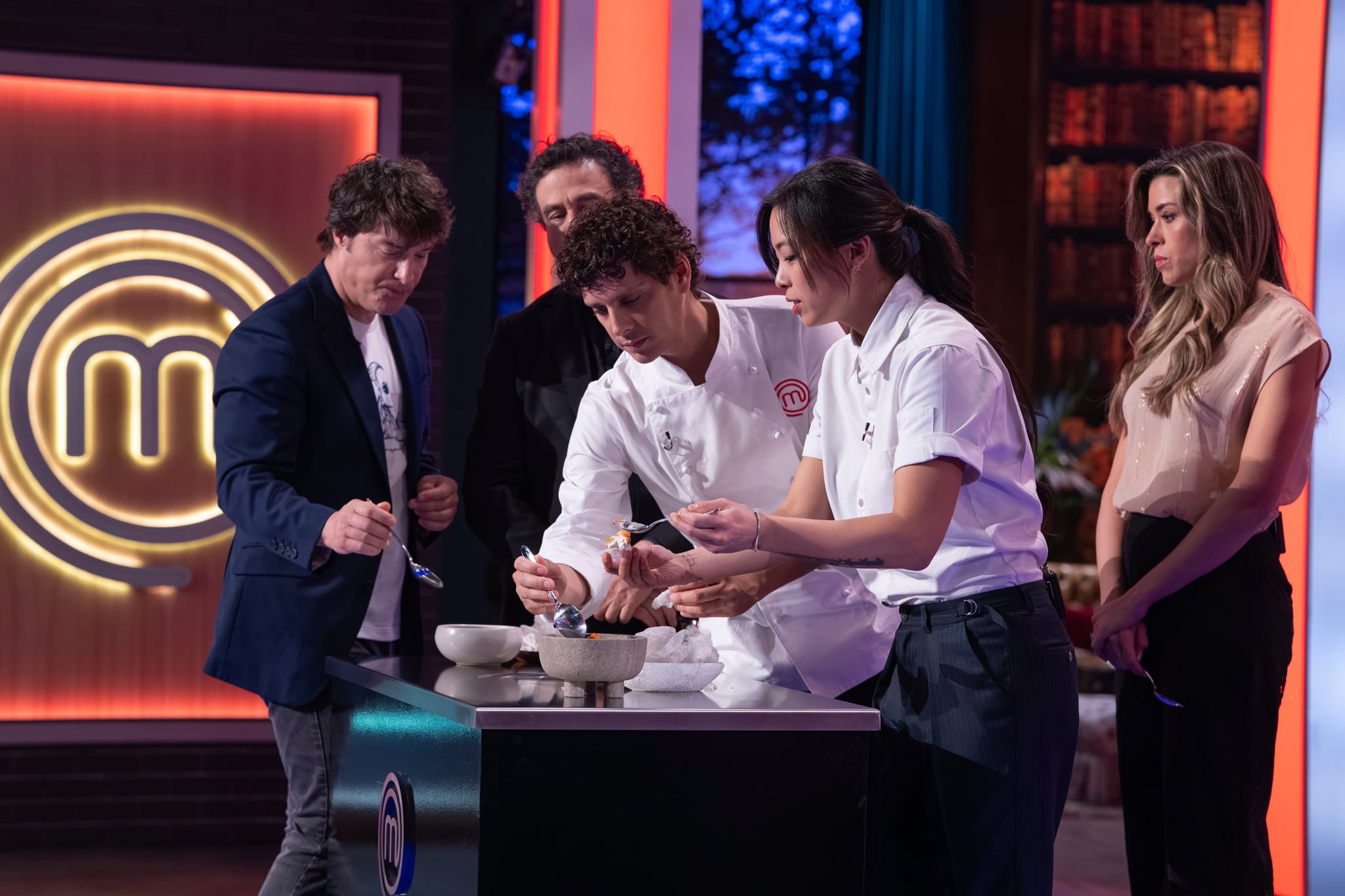 En MasterChef España, en acción