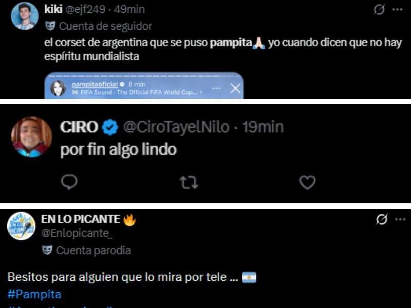Las reacciones en redes sociales al look de Pampita