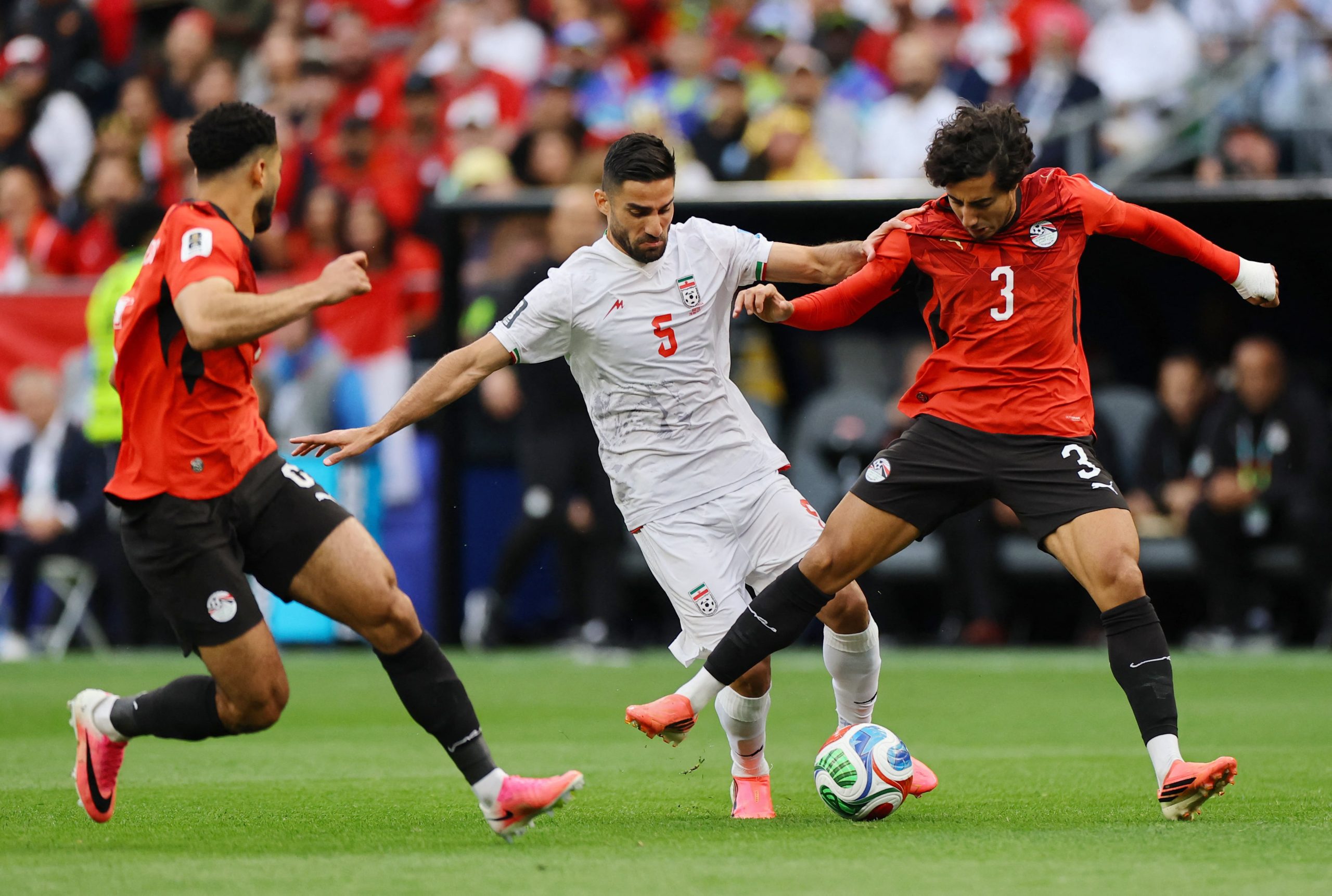 Egipto vs Irán por la fase de grupos del Mundial 2026 del 2026.