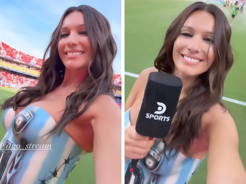 Pampita mostró su impactante look en redes sociales