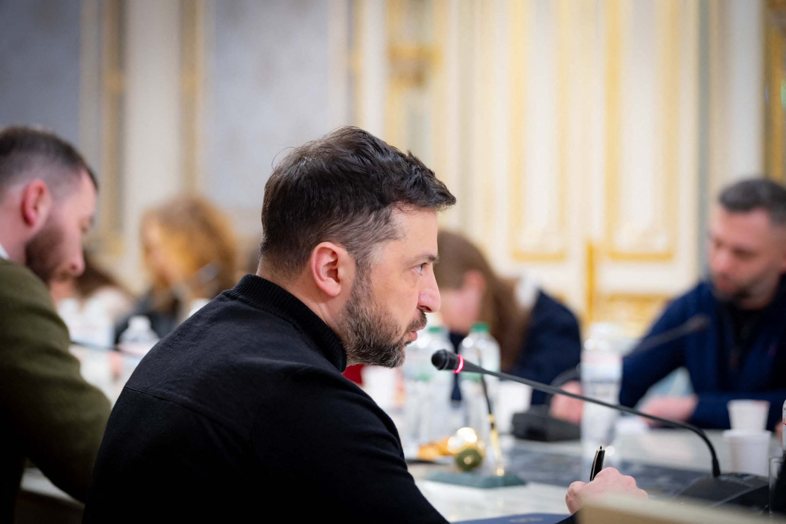 El presidente de Ucrania, Volodimir Zelensky