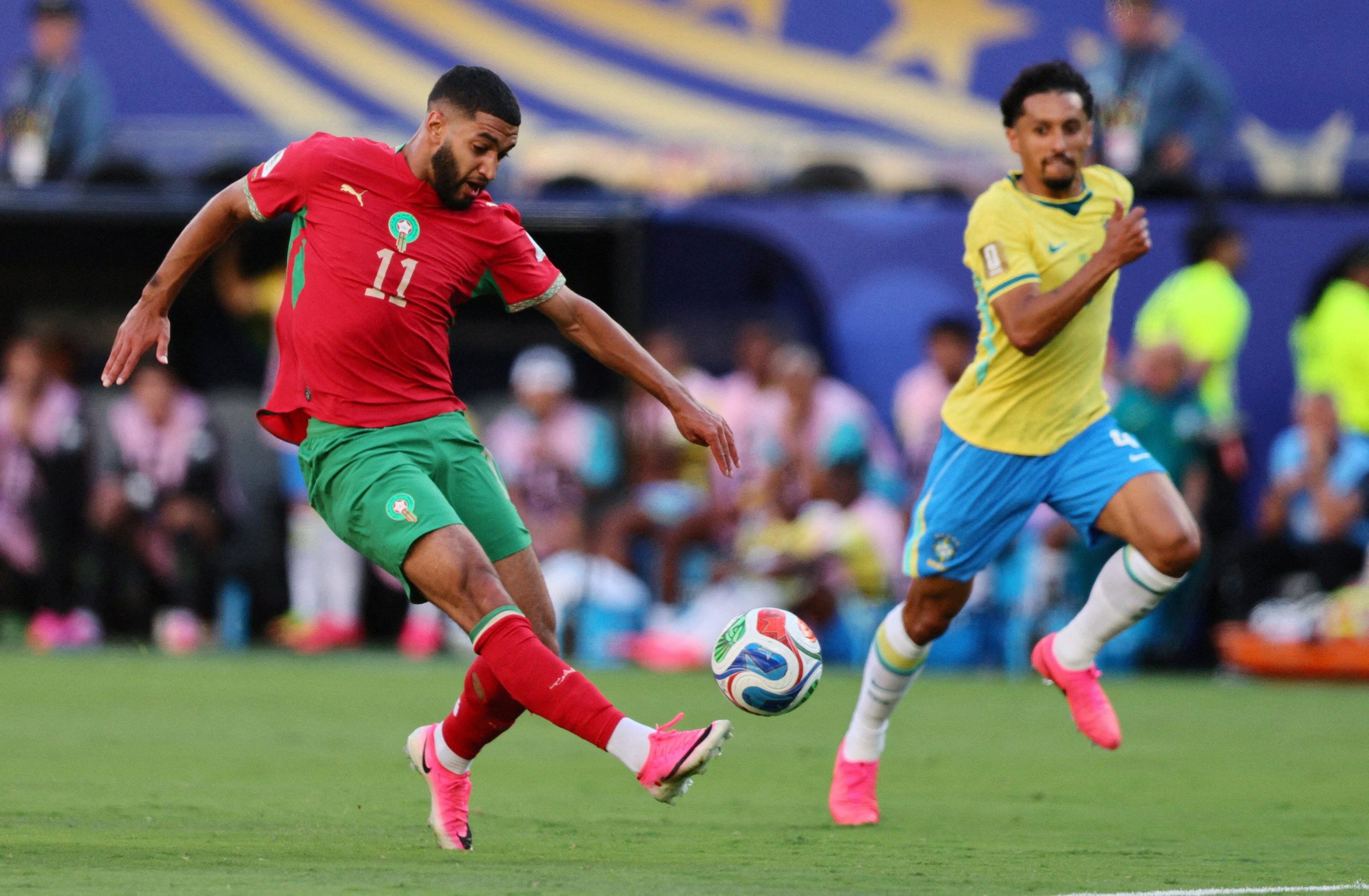 Brasil vs Marruecos por la fase de grupos del Mundial 2026 del 2026.