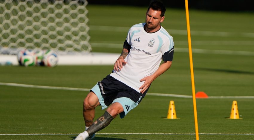 La Selección argentina tendrá su última práctica en Kansas antes de viajar a Texas para jugar con Honduras