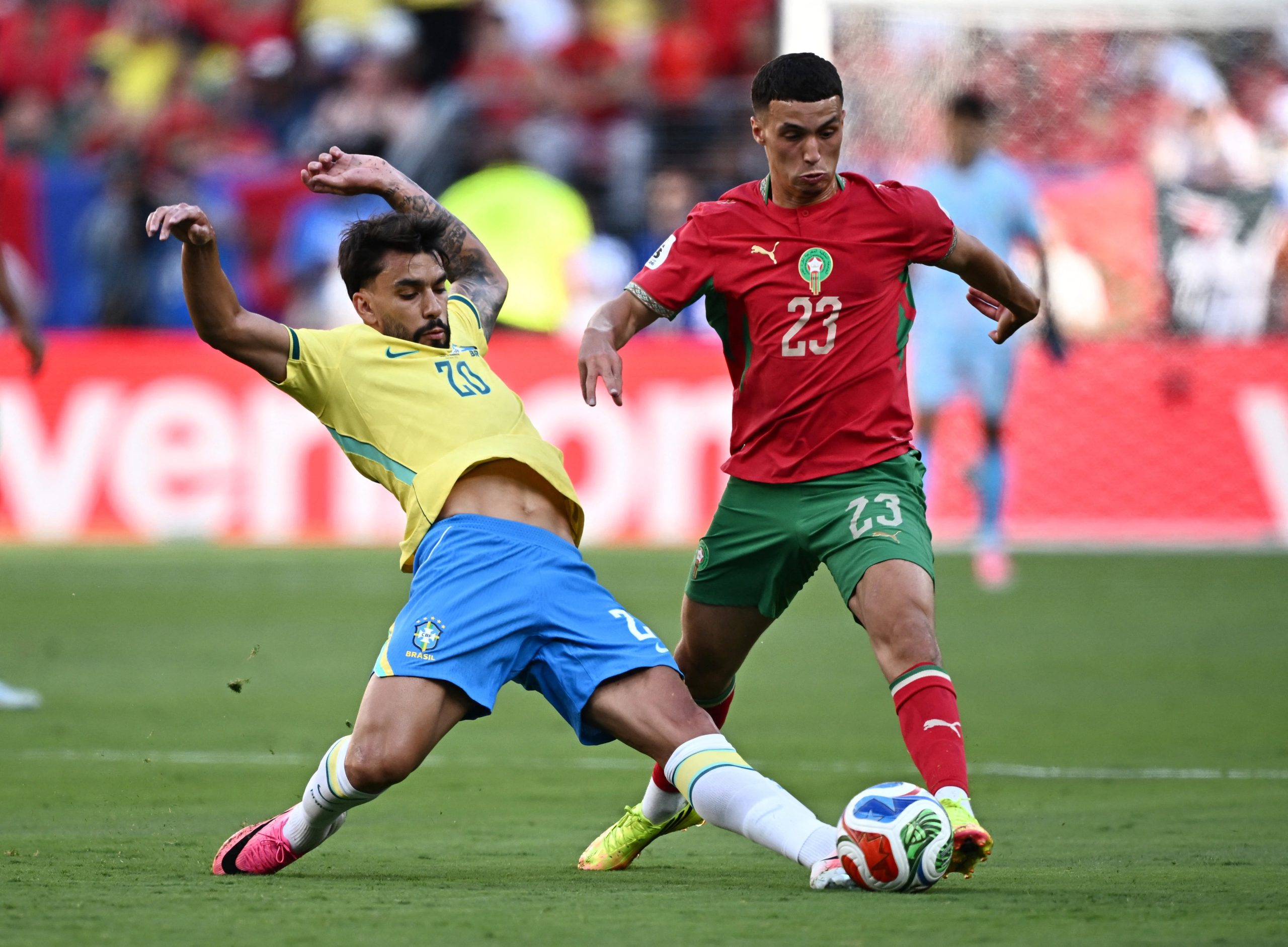 Brasil vs Marruecos por la fase de grupos del Mundial 2026 del 2026.
